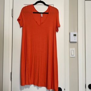 10/$50 Orange American apparel rib-knit Dress